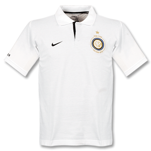Nike 2008 Inter Milan Travel Polo Shirt - White