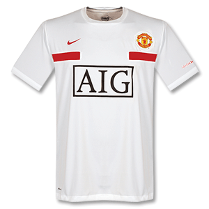 Nike 2009 Man Utd S/S Training Top Shirt - White