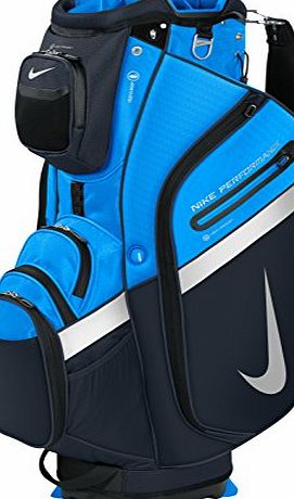 Nike 2016 Nike Performance IV Mens Golf Cart Bag with 14 Way Divider Golf Trolley Bag (Photo Blue)