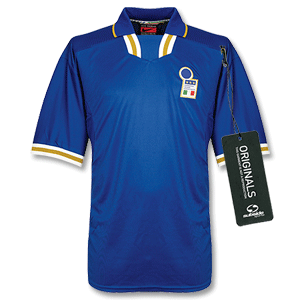 Nike 96-98 Italy Home Shirt Players - No Swoosh