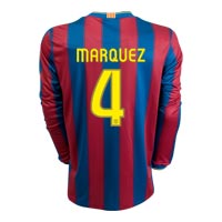 Nike Barcelona Home Shirt 2009/10 with Marquez 4
