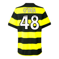 Nike Celtic Away Shirt 09 with ODea 48 printing -