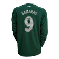 Nike Celtic Away Shirt 2007/08 with Samaras 9