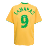 Nike Celtic Away Shirt 2008/09 with Samaras 9 printing.