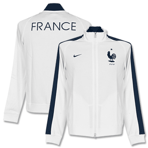 Nike France White Authentic N98 Track Jacket 2014 2015