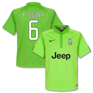 Nike Juventus 3rd Pogba 6 Shirt 2014 2015 (Fan Style