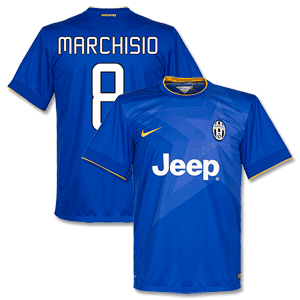 Nike Juventus Away Marchisio Shirt 2014 2015 (Fan