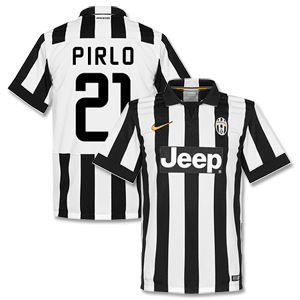 Nike Juventus Home Pirlo Shirt 2014 2015 (Fan Style