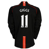 Nike Manchester United Away Shirt 2007/08 with Giggs