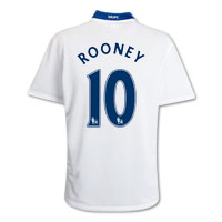 Nike Manchester United Away Shirt 2008/09 with Rooney