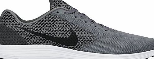 Nike Mens Revolution 3 Running Shoes, Grey (Cool Grey/Black-White), 8 UK