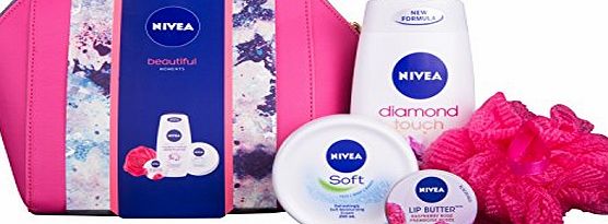 Nivea Beautiful Moments Gift Set for Womens - 4 Pieces