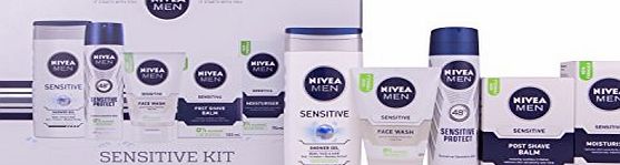 Nivea for Men Nivea Men Sensitive Kit Gift Set - 5-Piece