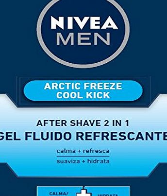 Nivea MEN ARTIC FREEZE 2EN1 after shave gel 100 ml
