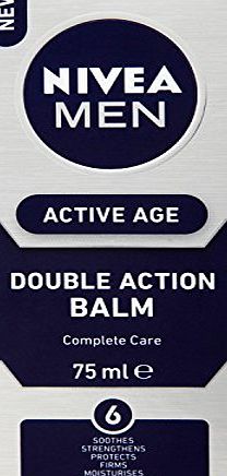 NIVEA Men  Active Age Double Action Aftershave Balm - 75 ml