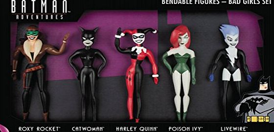 NJ Croce Action Figures - DC Comics - New Batman Adventure Bad Girls Box Set dc-3945