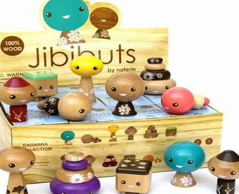 Noferin Jibibuts Wooden Blind Box Toy By (One Blind Box)