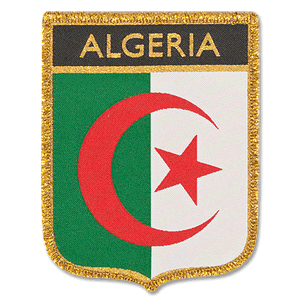 None Algeria 2 Embroidery Patch 90mm x 70mm
