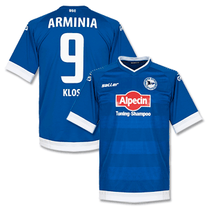 None Arminia Bielefeld Home Klos Shirt 2013 2014