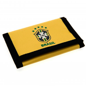 None Brasil Large Logo Nylon Wallet - Yellow