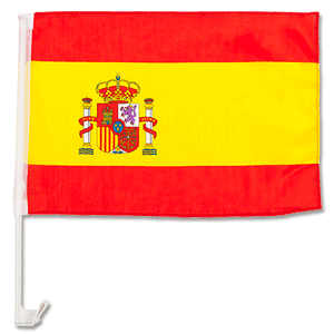 None Spain Car Flag
