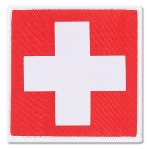 None Switzerland Embroidery Patch 80mm x 80mm