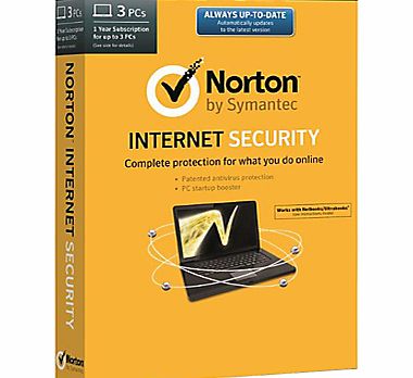 Norton Internet Security 2014, 1 User with 3 PCs