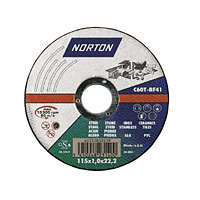 NORTON Multipurpose Disc 115 x 22 x 1mm Pack of 5
