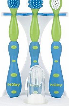 Nuby Toddler Dental Care Set 0m - Random Colours