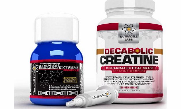 Nutracell Labs Anabolic Muscle Stack: Decabolic Creatine 