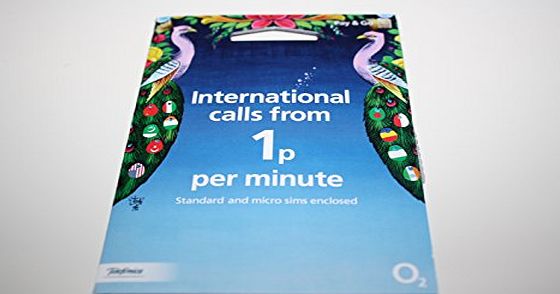 O2 Pay As You go sim card, BIG BUNDLE 10 tariff - sims can be used with any O2 tariff