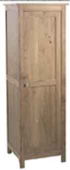 oak WARDROBE SINGLE DOOR CORNDEL NIMBUS