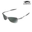 Oakley Crosshair Sunglasses - Silver/D.Grey