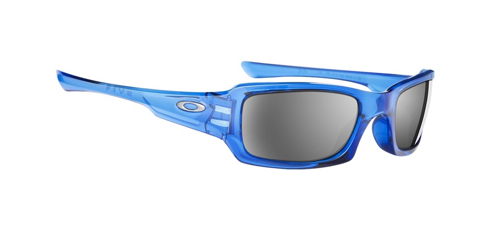 Oakley Fives 3.0 Crystal Blue with Black