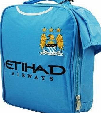 Official Football Merchandise New Official Football Team Kit Lunch Bag (Manchester City FC)