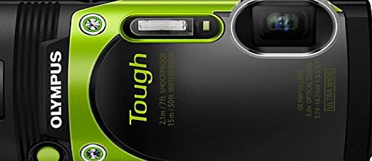 Olympus Tough TG-870 Digital Camera - Green