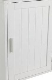 OnlineDiscountStore Durable Wooden Corner Bathroom Cabinet - White.