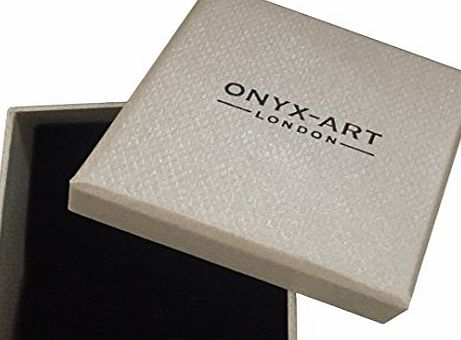 Onyx Art Silver Boat Oar Rower Rowing Cufflinks In Gift Box - Executive Gift