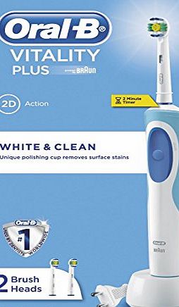 Oral-B Vitality Plus White and Clean Electric Rechargeable Toothbrush