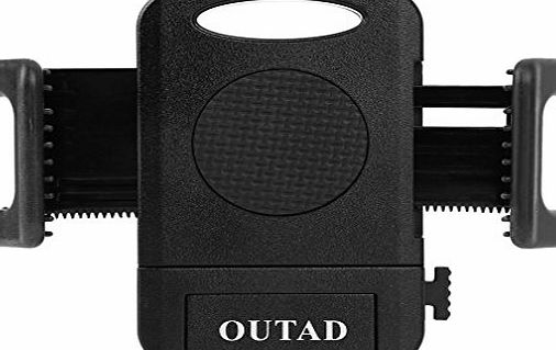 OUTAD Bike Mount Bicycle Holder, OUTAD Universal Adjustable Mountain Rotating Bicycle Mount Bike Handlebar Cell Phone Holder Cradle Clamp for iPhone 6s 6 5s 5c 5, Samsung Galaxy and Other Smartphones, GPS D