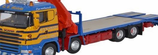 Oxford Diecast 1:76 76SCL001 Scania Crane Lorry - D R Macleod
