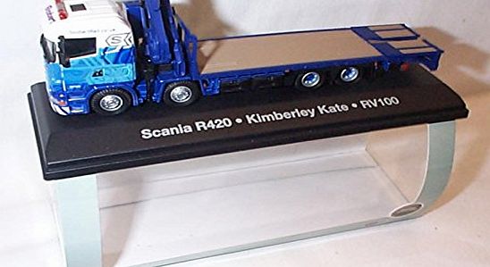 oxford haulage eddie stobart scania R420 kimberly kate stobat rail lorry 1.76 scale diecast model