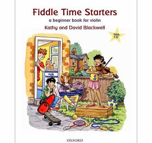 Oxford University Press Fiddle Time Starters   CD: A beginner book for violin