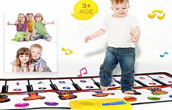 Oyedens New Touch Piano Mat Happy Musical Dance Electronic Playmat Great Gift