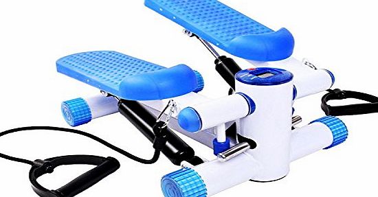 Oypla Aerobic Fitness Stepper With Ropes Exercise Arms Legs Workout
