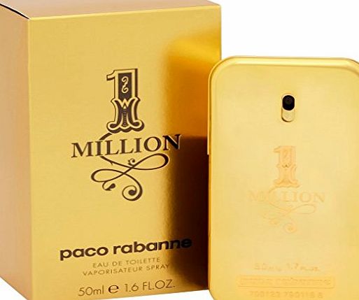 Paco Rabanne 1 Million Eau de Toilette for Men - 50 ml