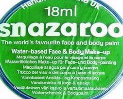PAM Snazaroo Face Paint 18ml Bright Green (444)