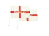 Pams England Car Flag 48cm x 30cm