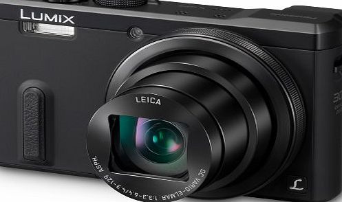 Panasonic DMC-TZ60EB-K Lumix Compact Digital Camera (18.1 MP, 30x Optical Zoom, High Sensitivity MOS Sensor) 3 inch LCD (New for 2014) - Black