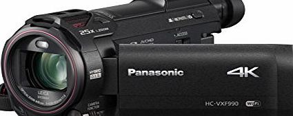 Panasonic HC-VXF990EBK 4K Camcorder with Wireless Multi Camera Function